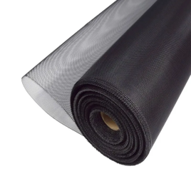 Black Insect Screen for Balcony Railings