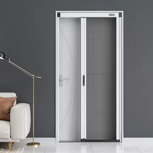 roll out screen door