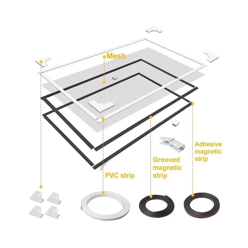 screen door with roll up screen