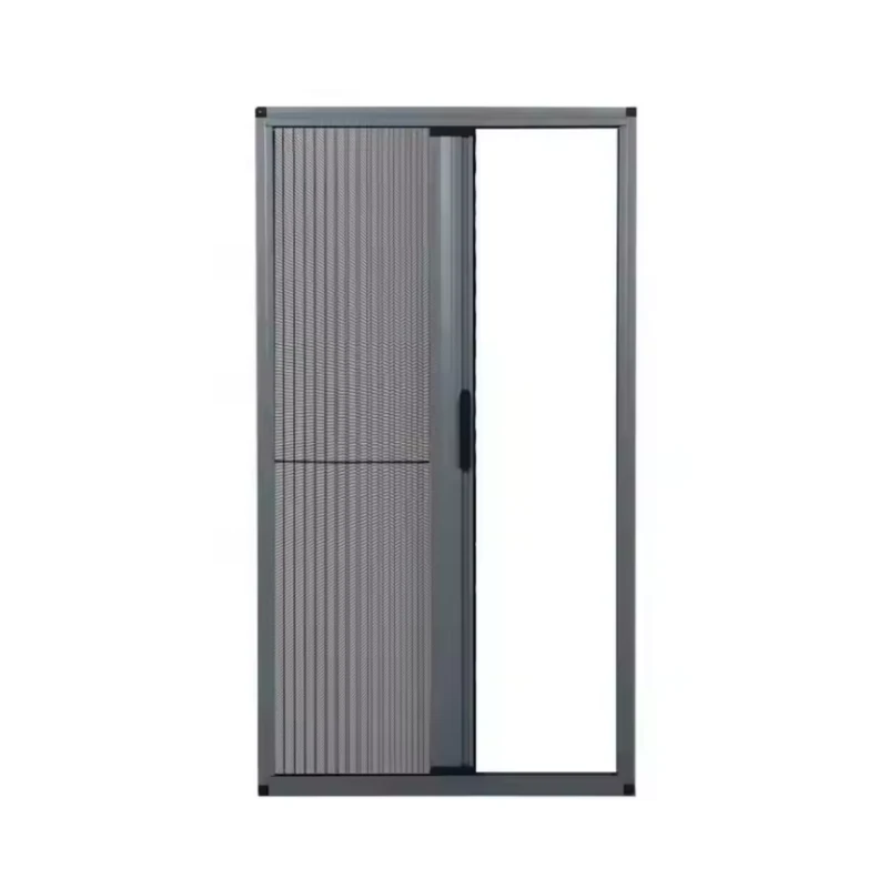 pleated mesh door