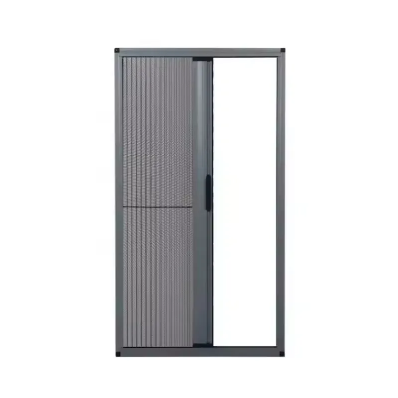 rolling fly screen door