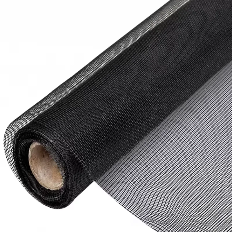 white magnetic mesh screen door