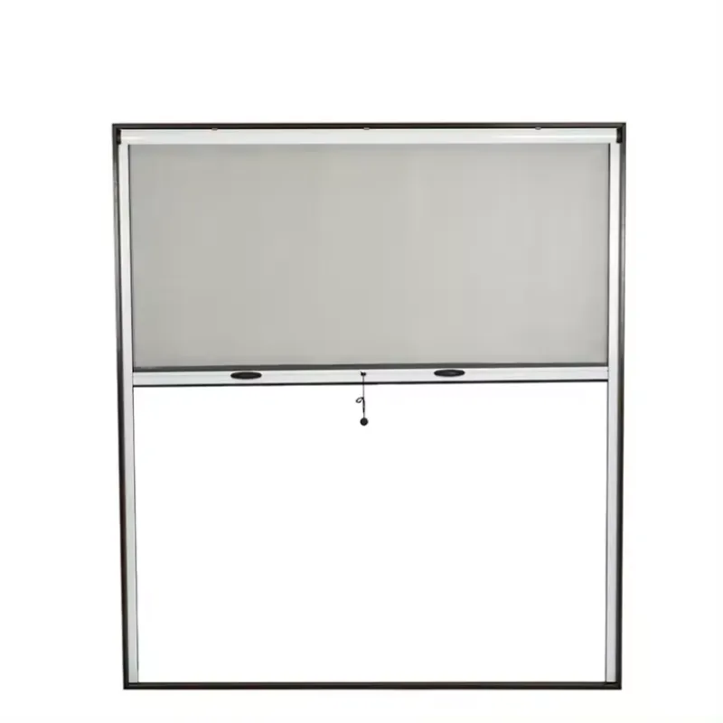 pleated sliding mesh door