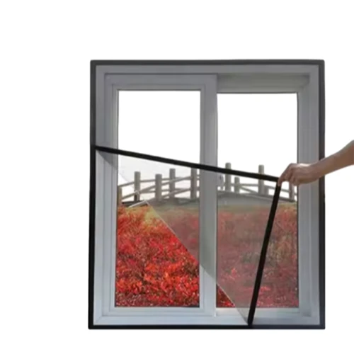 single door magnetic screen