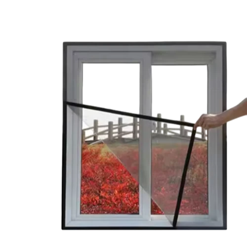 Window Screen with Magic Tape