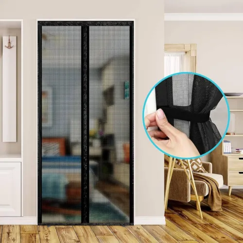 double sliding door with screen
