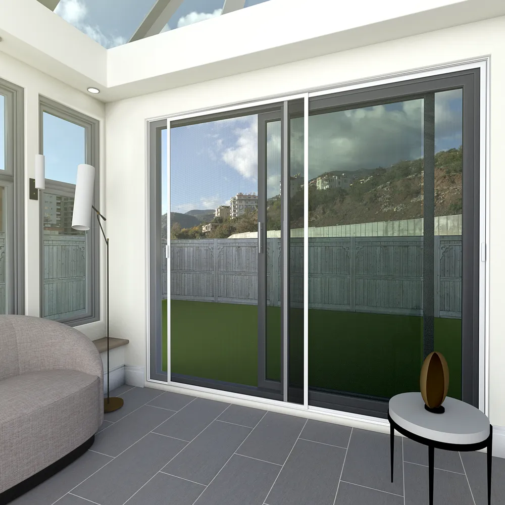 pleated mesh door price